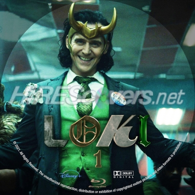 Click to view full size image
==============
Loki - Season 1 Custom Blu-ray Disc Label
Loki - Season 1 Custom Blu-ray Disc Label