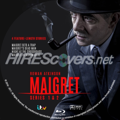 Click to view full size image
==============
Maigret 2016 - Season 1-2 Custom Blu-ray Disc Label
Maigret 2016 - Season 1-2 Custom Blu-ray Disc Label