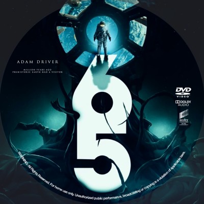 65 (2023) Custom DVD Disc Label
