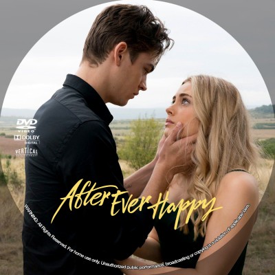 After Ever Happy (2022) Custom DVD Disc Label
