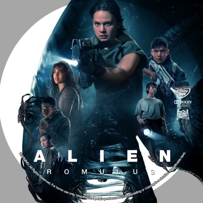 Click to view full size image
==============
Alien: Romulus (2024) Custom DVD Disc Label
Alien: Romulus (2024) Custom DVD Disc Label