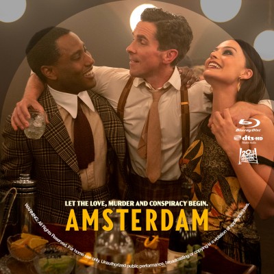 Click to view full size image
==============
Amsterdam (2022) Custom Blu-ray Disc Label
Amsterdam (2022) Custom Blu-ray Disc Label