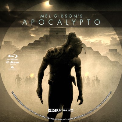 Click to view full size image
==============
Apocalypto (2006) Custom UHD 4K Blu-ray Disc Label
Apocalypto (2006) Custom UHD 4K Blu-ray Disc Label