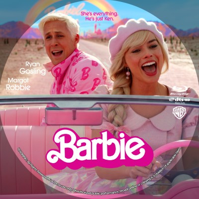 Click to view full size image
==============
Barbie (2023) Custom Blu-ray Disc Label
Barbie (2023) Custom Blu-ray Disc Label