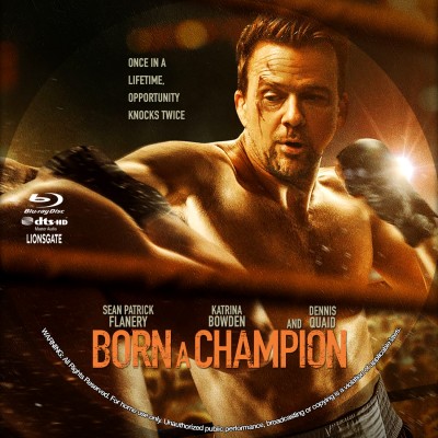 Click to view full size image
==============
Born A Champion (2021) Custom Blu-ray Disc Label
Born A Champion (2021) Custom Blu-ray Disc Label
