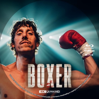 Click to view full size image
==============
Boxer (2024) Custom UHD 4K Blu-ray Disc Label
Boxer (2024) Custom UHD 4K Blu-ray Disc Label