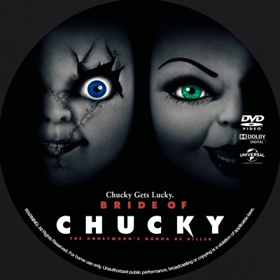 Click to view full size image
==============
Bride of Chucky (1998) Custom DVD Disc Label
Bride of Chucky (1998) Custom DVD Disc Label