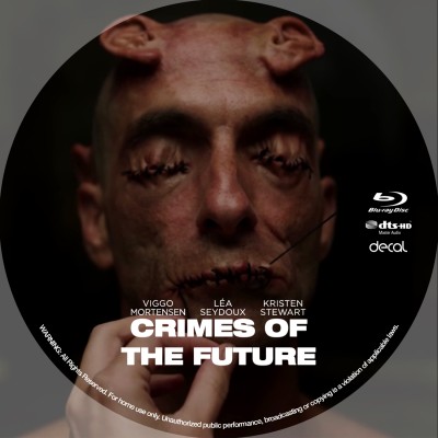 Click to view full size image
==============
Crimes of The Future (2022) Custom Blu-ray Disc Label
Crimes of The Future (2022) Custom Blu-ray Disc Label