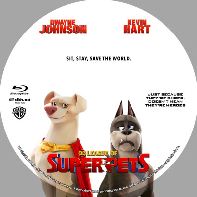 Click to view full size image
==============
DC League of Super-Pets (2022) Custom Blu-ray Disc Label
DC League of Super-Pets (2022) Custom Blu-ray Disc Label
