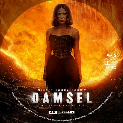Click to view full size image
==============
Damsel (2024) Custom UHD 4K Blu-ray Disc Label
Damsel (2024) Custom UHD 4K Blu-ray Disc Label