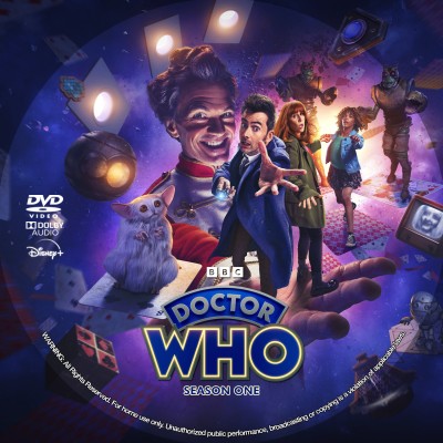 Click to view full size image
==============
Doctor Who - Season One (2024) Custom DVD Disc Label
Doctor Who - Season One (2024) Custom DVD Disc Label