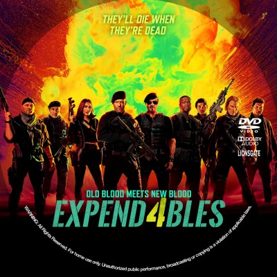 Click to view full size image
==============
Expend4Bles (2023) Custom DVD Disc Label
Expend4Bles (2023) Custom DVD Disc Label