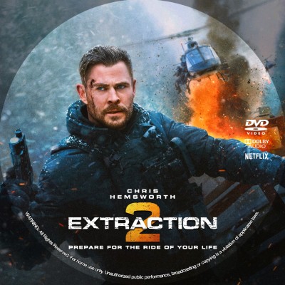 Click to view full size image
==============
Extraction 2 (2023) Custom DVD Disc Label
Extraction 2 (2023) Custom DVD Disc Label