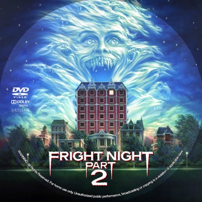 Click to view full size image
==============
Fright Night Part 2 (1988) Custom DVD Disc Label
Fright Night Part 2 (1988) Custom DVD Disc Label