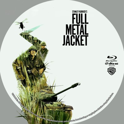 Click to view full size image
==============
Full Metal Jacket (1987) Custom Blu-ray Disc Label
Full Metal Jacket (1987) Custom Blu-ray Disc Label