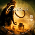 10,000 Bc (2008) Custom DVD Disc Label