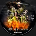 47 Ronin (2013) Custom UHD 4K Blu-ray Disc Label