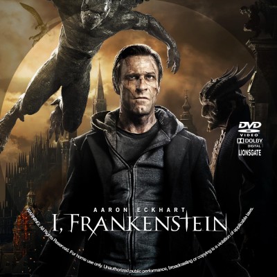Click to view full size image
==============
I, Frankenstein (2014) Custom DVD Disc Label
I, Frankenstein (2014) Custom DVD Disc Label