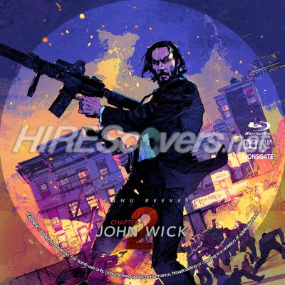 Click to view full size image
==============
John Wick: Chapter 2 (2017) Custom Blu-ray Disc Label
John Wick: Chapter 2 (2017) Custom Blu-ray Disc Label