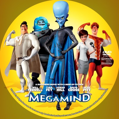 Click to view full size image
==============
Megamind (2010) Custom DVD Disc Label
Megamind (2010) Custom DVD Disc Label