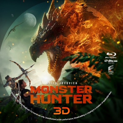 Click to view full size image
==============
Monster Hunter 3D (2020) Custom Blu-ray Disc Label
Monster Hunter 3D (2020) Custom Blu-ray Disc Label