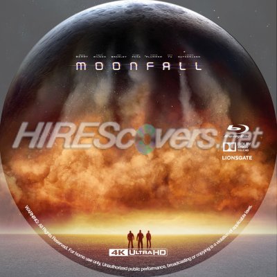 Click to view full size image
==============
Moonfall (2022) Custom UHD 4K Blu-ray Disc Label
Moonfall (2022) Custom UHD 4K Blu-ray Disc Label