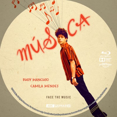 Musica (2024) Custom UHD 4K Blu-ray Disc Label
