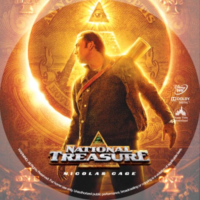 Click to view full size image
==============
National Treasure (2004) Custom DVD Disc Label
National Treasure (2004) Custom DVD Disc Label