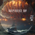 Independence Day: Resurgence (2016) Custom UHD 4K Blu-ray Disc Label
