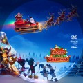 Mickey Saves Christmas (2022) Custom DVD Disc Label