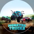 Monster Trucks (2016) Custom Blu-ray Disc Label