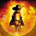 Puss In Boots (2011) Custom UHD 4K Blu-ray Disc Label