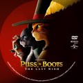 Puss In Boots: The Last Wish(2022) Custom DVD Disc Label
