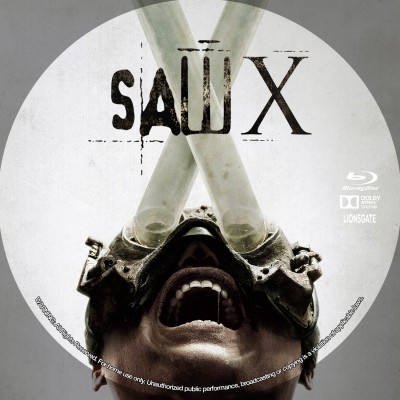 Click to view full size image
==============
Saw X (2023) Custom Blu-ray Disc Label
Saw X (2023) Custom Blu-ray Disc Label