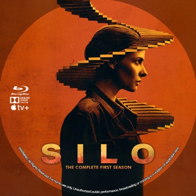 Silo - Season 1 (2023) Custom Blu-ray Disc Label
