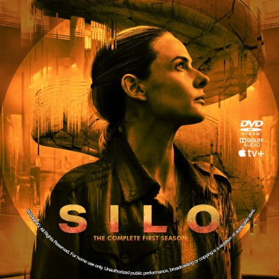 Silo - Season 1 (2023) Custom DVD Disc Label
