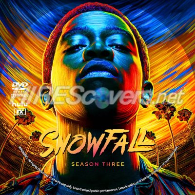 Snowfall - Season 3 (2017) Custom DVD Disc Label
