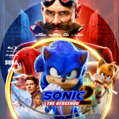Click to view full size image
==============
Sonic The Hedgehog 2 (2022) Custom Blu-ray Disc Label
Sonic The Hedgehog 2 (2022) Custom Blu-ray Disc Label