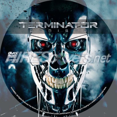 Click to view full size image
==============
Terminator: Genisys Custom DVD Disc Label
Terminator: Genisys Custom DVD Disc Label