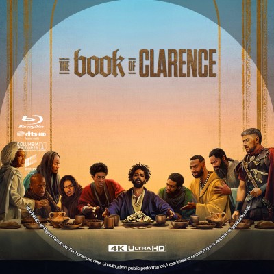 Click to view full size image
==============
The Book of Clarence (2024) Custom UHD 4K Blu-ray Disc Label
The Book of Clarence (2024) Custom UHD 4K Blu-ray Disc Label