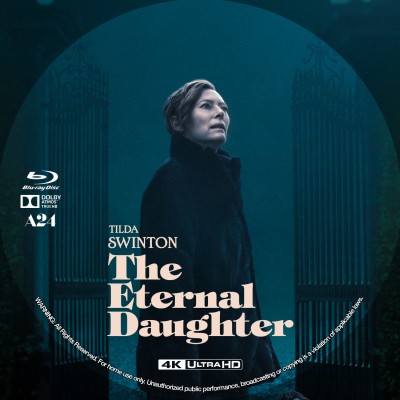 The Eternal Daughter (2022) Custom UHD 4K Blu-ray Disc Label
