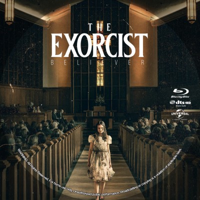 The Exorcist: Believer (2023) Custom Blu-ray Disc Label
