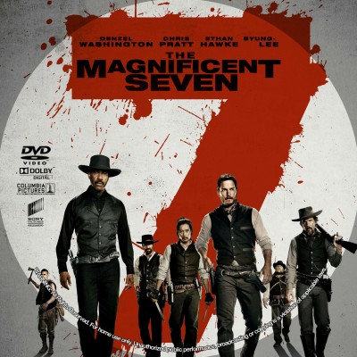 Click to view full size image
==============
Magnificent Seven, The (2016) Custom DVD Disc Label
Magnificent Seven, The (2016) Custom DVD Disc Label