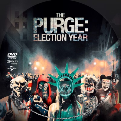Click to view full size image
==============
Purge: Election Year, The (2016) Custom DVD Disc Label
Purge: Election Year, The (2016) Custom DVD Disc Label