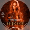 Species (1995) Custom UHD 4K Blu-ray Disc Label