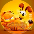 Garfield Movie, The (2024) Custom DVD Disc Label