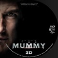 Mummy, The 3D (2017) Custom Blu-ray Disc Label
