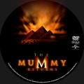 Mummy Returns, The (2001) Custom DVD Disc Label