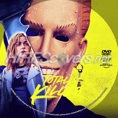 Totally Killer (2023) Custom DVD Disc Label
