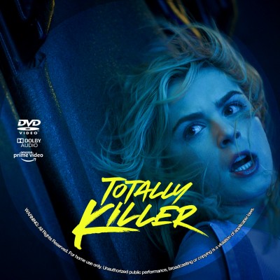 Totally Killer (2023) Custom DVD Disc Label
